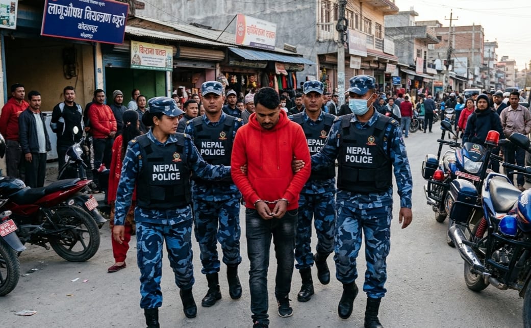 महोत्तरीमा मिनी ट्रकबाट ४५४ किलो गाँजा बरामद, चालक पक्राउ